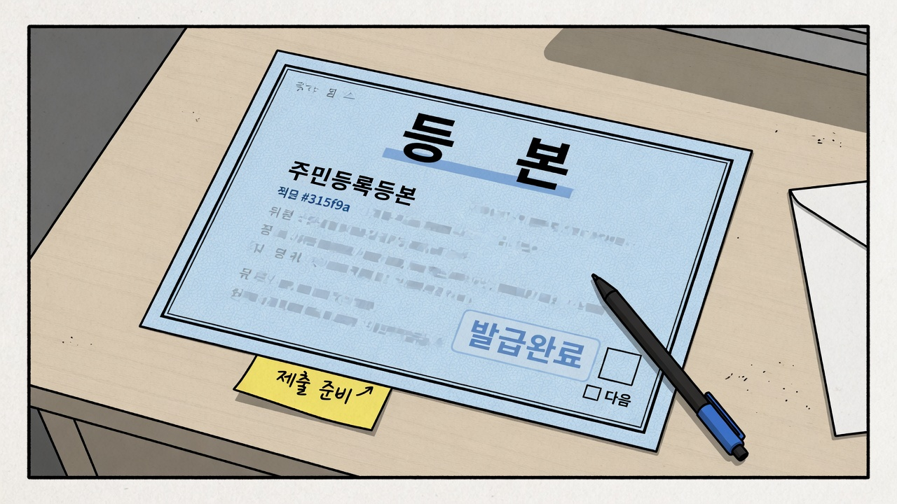 주민등록등본·초본 발급 방법과 수수료 (2026)
