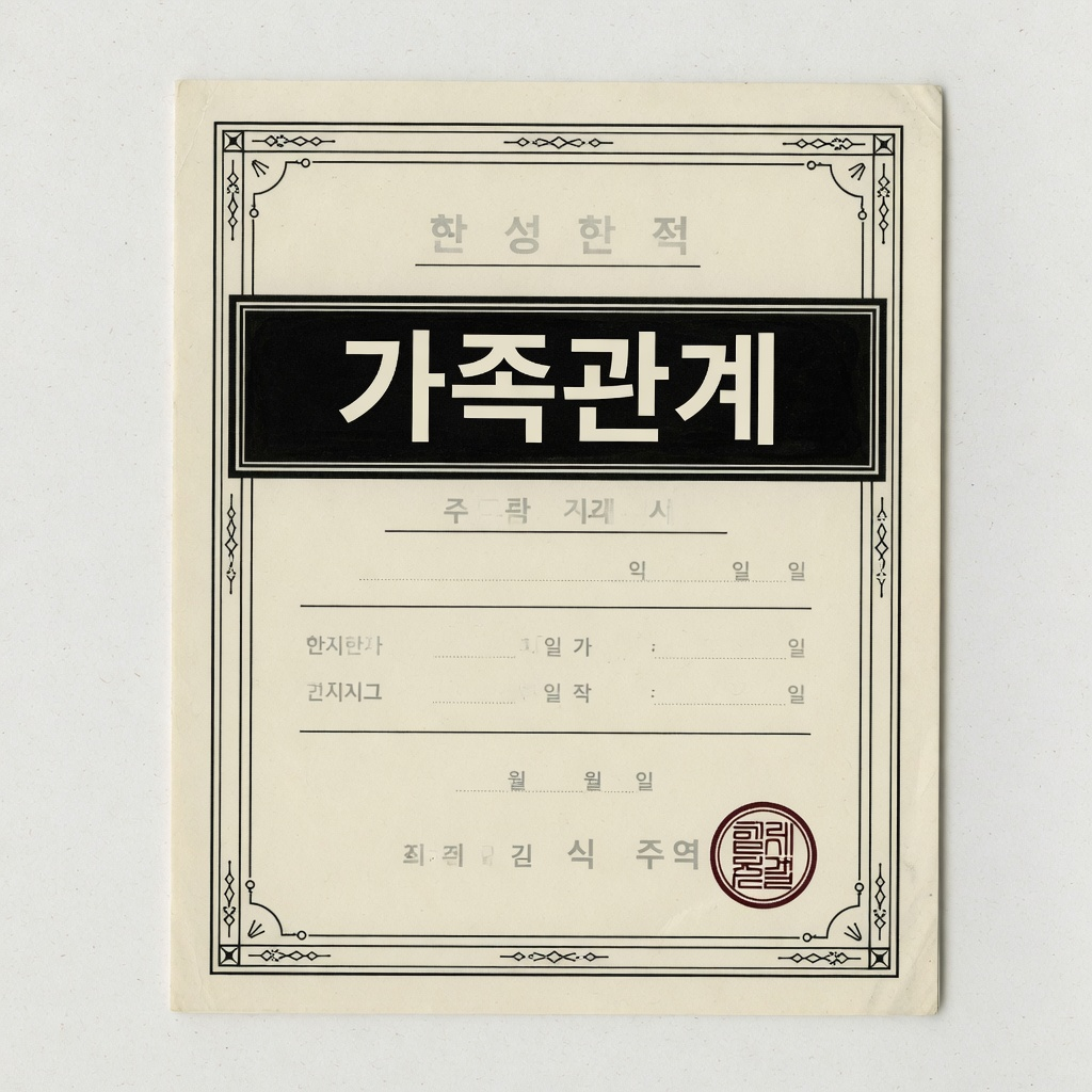 가족관계증명서 발급 인터넷 무료·방문 (2026)